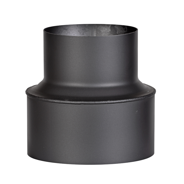 Firefix Rauchrohr-Reduzierung schwarz Ø 200/150 x 160 mm