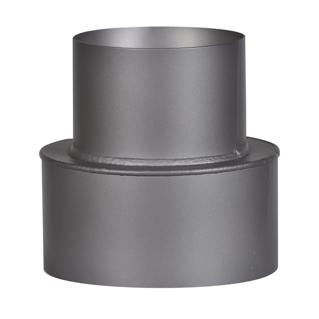Firefix Rauchrohr-Reduzierung dunkelgrau Ø 200/150 x 160 mm
