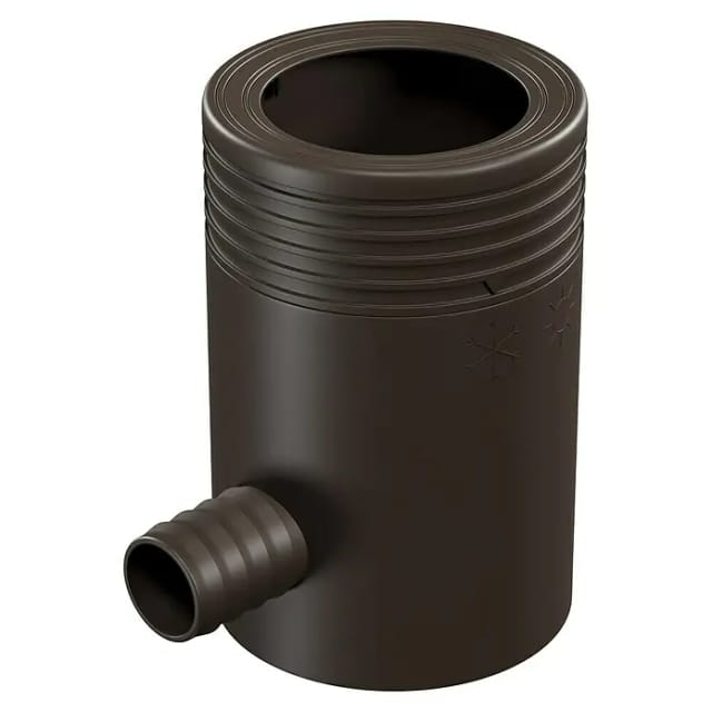 Marley Regensammler mit 1" Schlauchanschluss braun DN 53-75