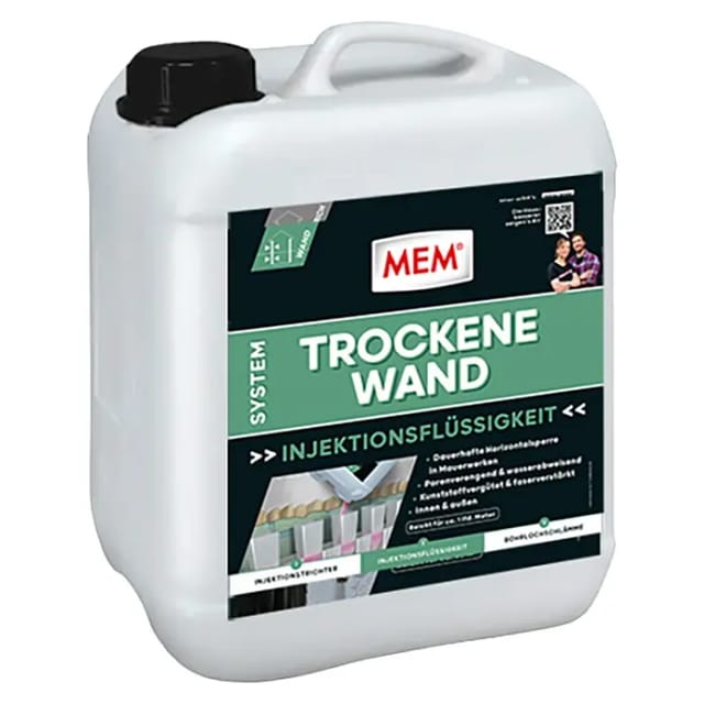 MEM Injektionsflüssigkeit 'Trockene Wand' 5 l
