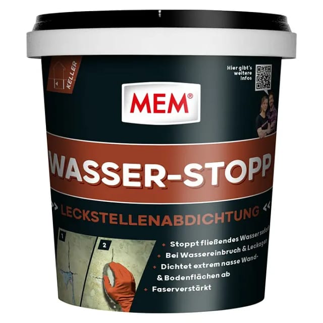 MEM Leckstellen-Abdichtung 'Wasser-Stopp' 1 kg