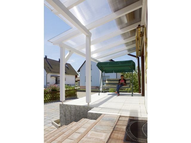 Gutta PC-Hohlkammerplatte transparent 250 x 98 x 1,6 cm