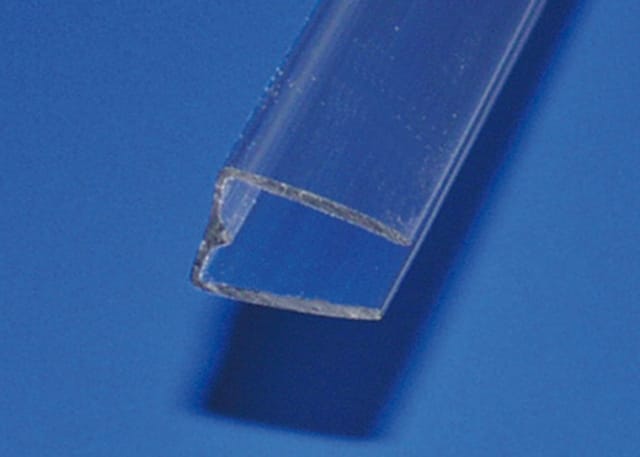 PC-U-Profil transparent 980 x 10 mm