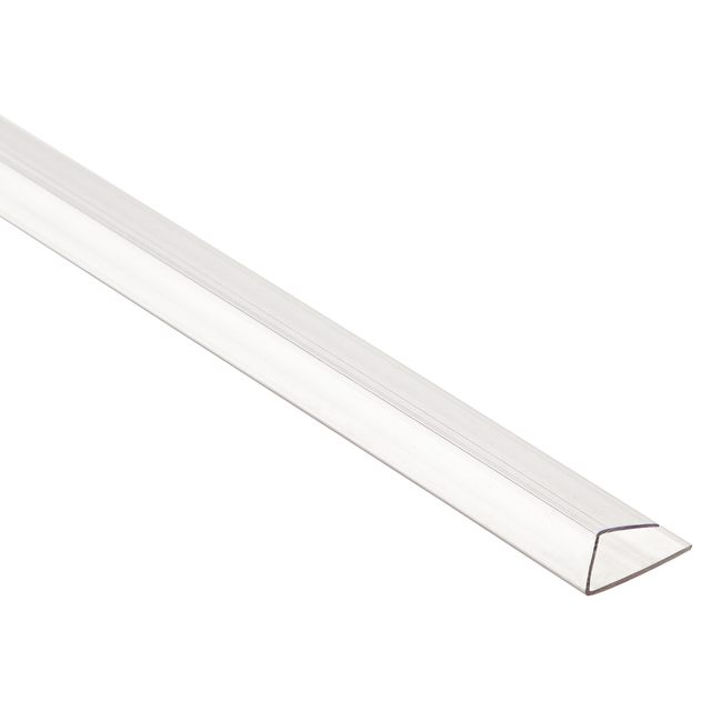 PC-U-Profil transparent, 980 x 16 mm