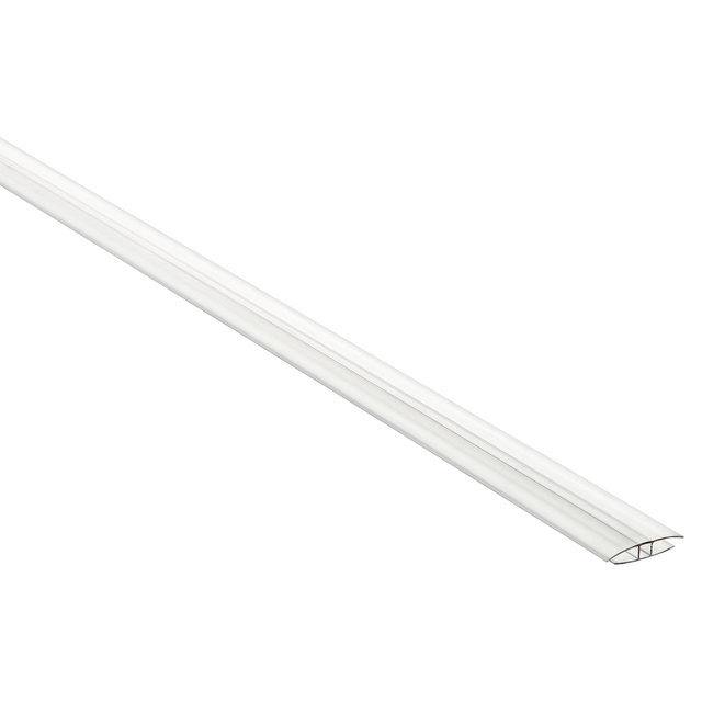 PC-H-Profil transparent 2500 x 16 mm