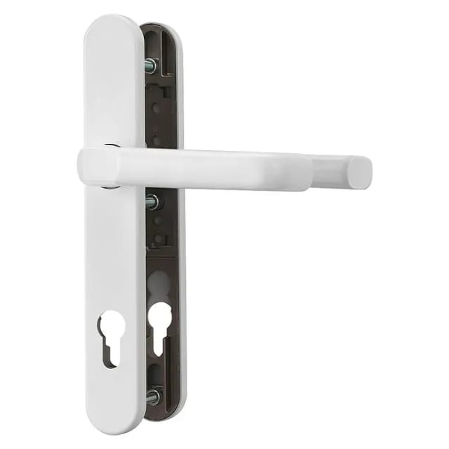 ABUS Schutzbeschlag 'SRG92N' W beidseitig Drücker CL/DFNLI