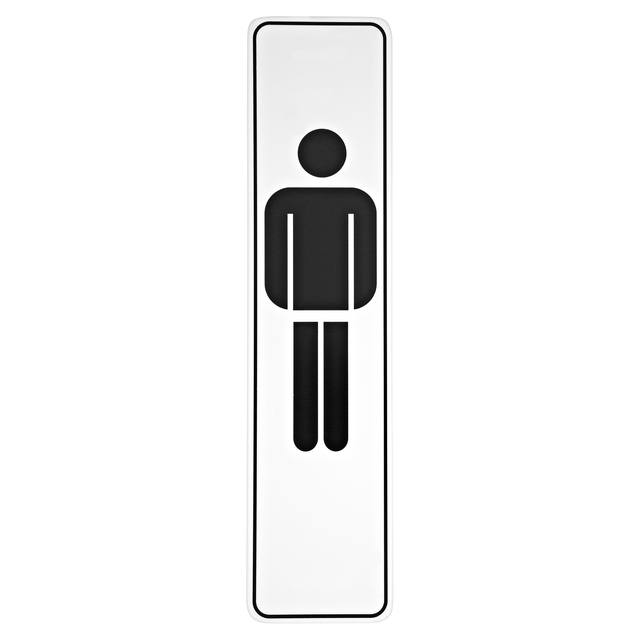 Hinweisschild 'Herren'