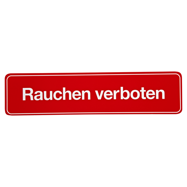 Hinweisschild 'Rauchen verboten'