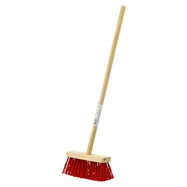 Freund Victoria Kinder-Besen rot mit Elaston-Borsten 70 cm