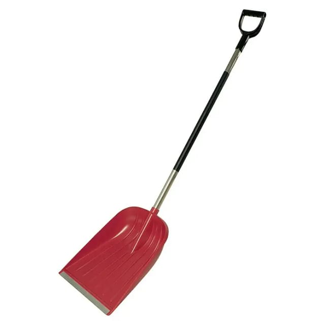 Freund Victoria Allzweck-Schaufel 'Aluline' rot 45 x 36 cm, Aluminiumstiel mit D-Griff