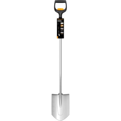 Fiskars Spaten 'Xact' Edelstahl 19 x 111 - 130 cm