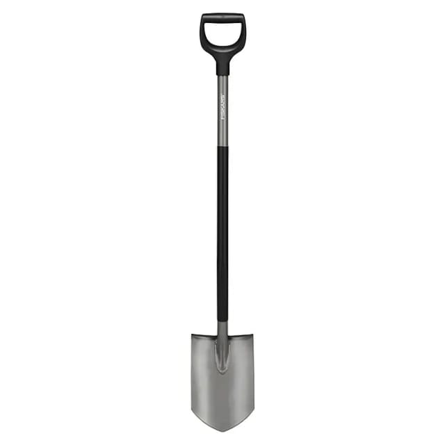 Fiskars Spaten 'Ergonomic' Edelstahl 19,3 x 125 cm