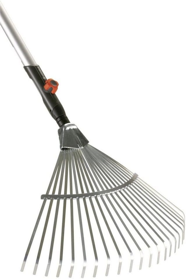 Gardena Fächerbesen "Combisystem" Holzstiel 50 cm 20 Stück