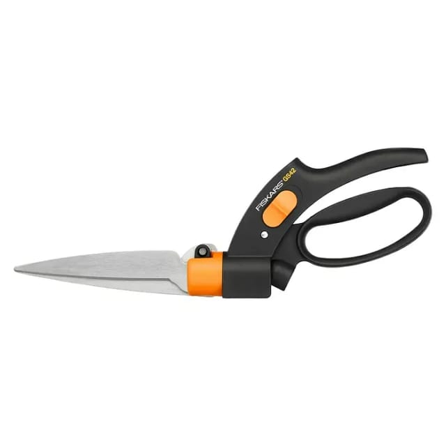 Fiskars Rasenkantenschere "ServoSystem" Stahl/Kunststoff 32,2 cm
