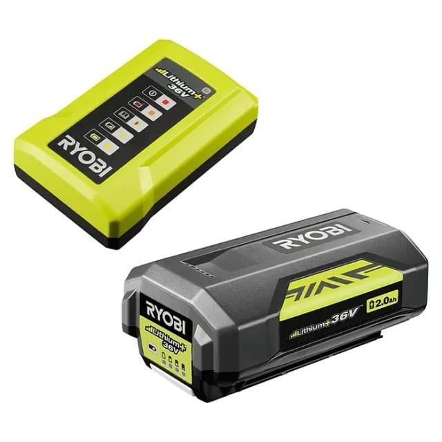 Ryobi Starter-Set 'RY36BC17A-120' Akku und Ladegerät, 36 V 2,0 Ah