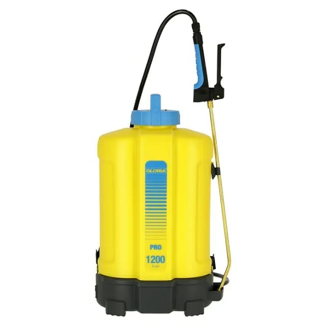 Gloria Rücken-Drucksprüher 'Pro 1200 li-on' gelb 12 l