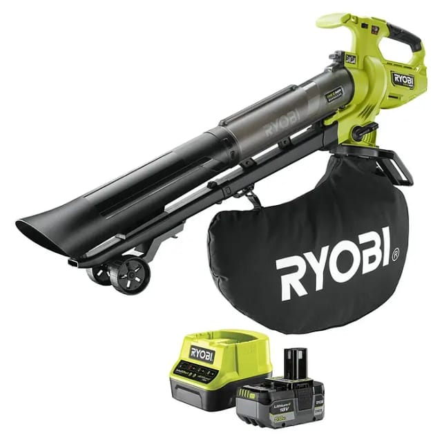 Ryobi Akku-Laubsauger 'ONE+ HP Brushless RY18BVXA-150' mit Akku und Ladegerät