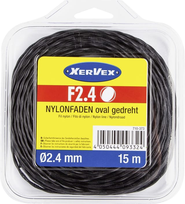 Nylonfaden 'F2.4' 15 m x 2,4 mm