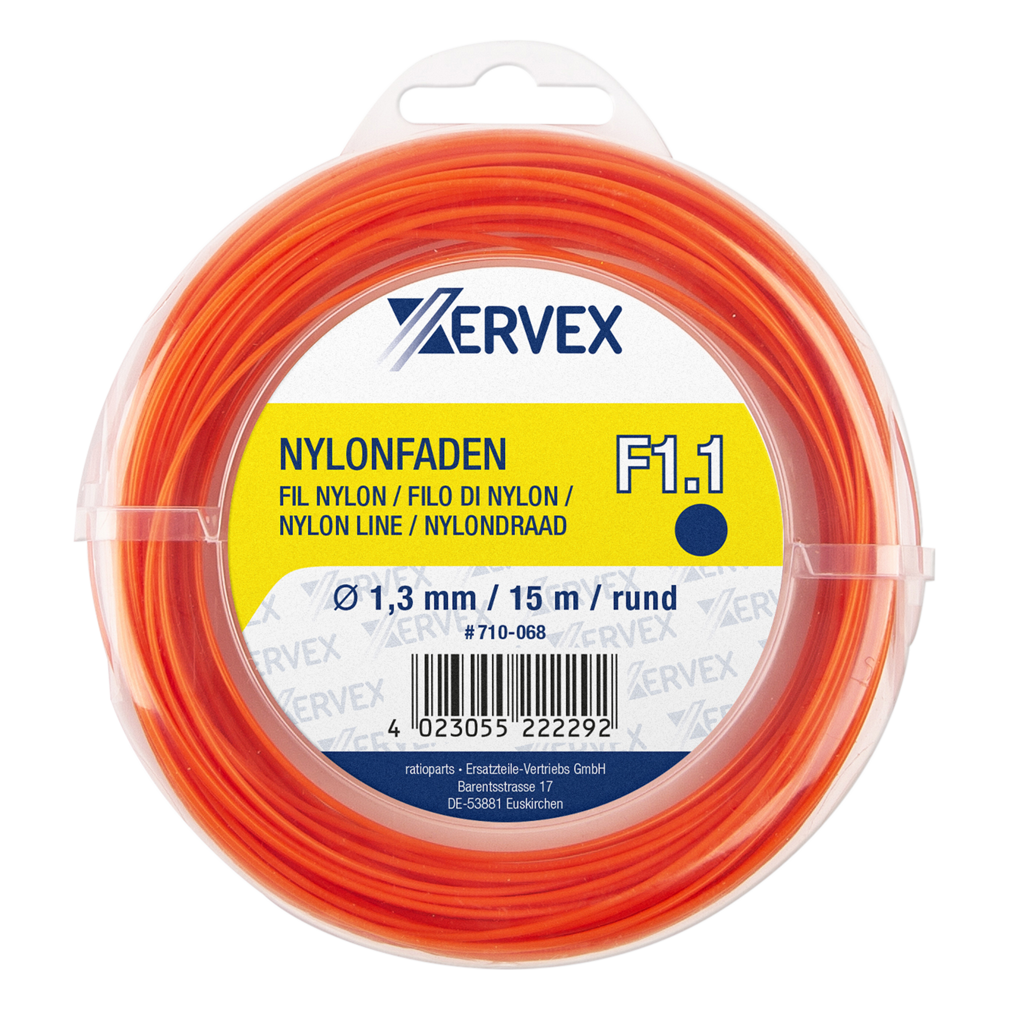 Nylonfaden 'F1.3' 15 m x 2,0 mm
