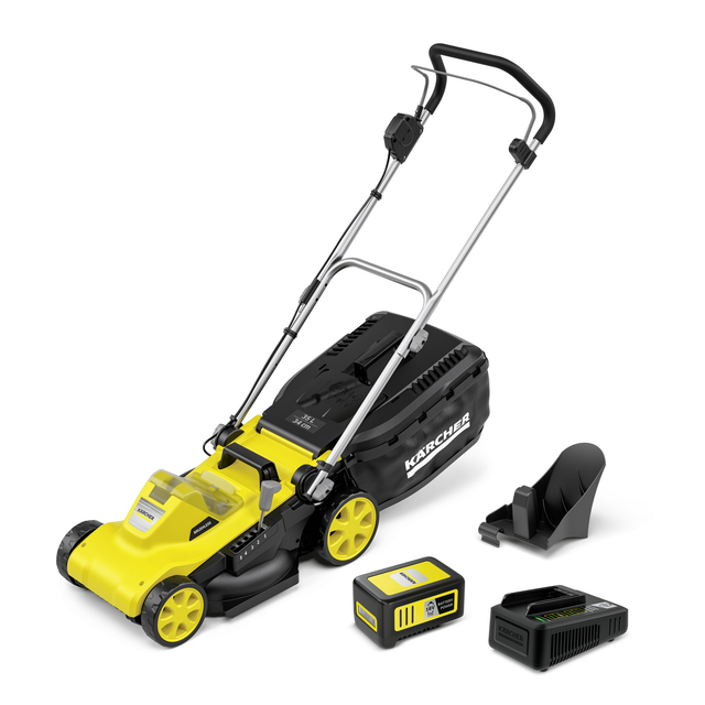 Kärcher Akku-Rasenmäher 'LMO 3-18 Battery Set' 18 V mit Akku, bis 350 m²
