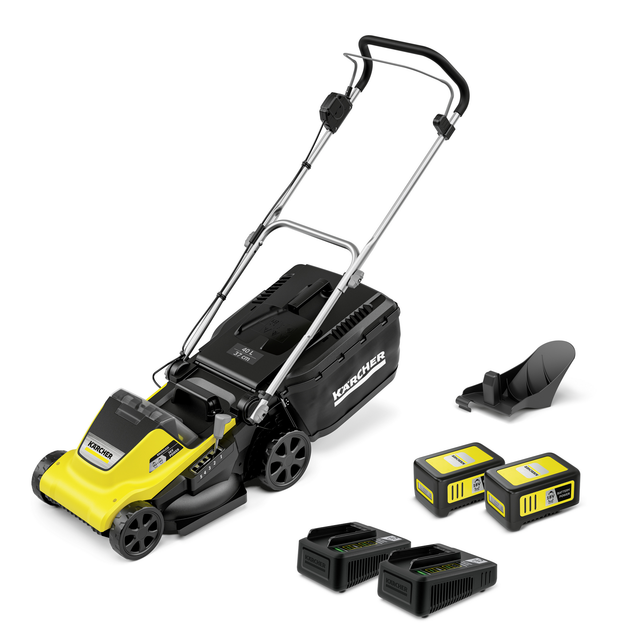 Kärcher Akku-Rasenmäher 'LMO 4-18 Dual Battery Set' 18 V mit Akku, bis 450 m²