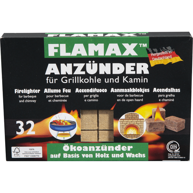 Flamax Grillanzünder 32 Stück