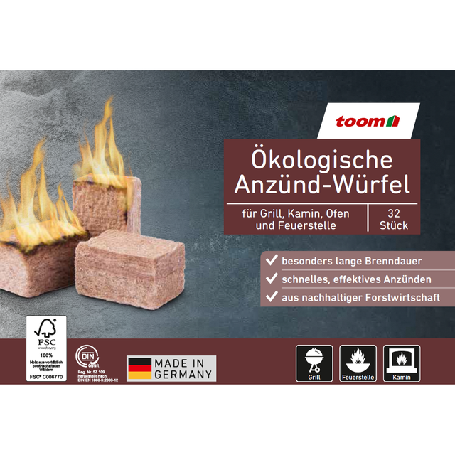 toom Anzündwürfel 32 Stück