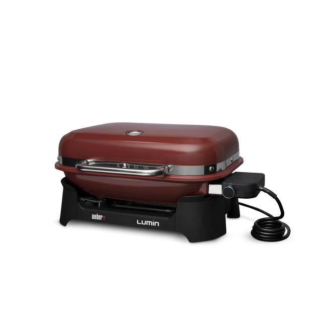 Weber Elektro-Tischgrill 'Lumin' rot 2200 W