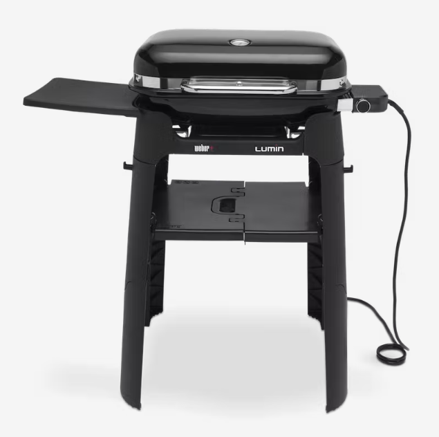 Weber Elektrogrill 'Lumin' schwarz 2200 W 90 x 94 x 56 cm