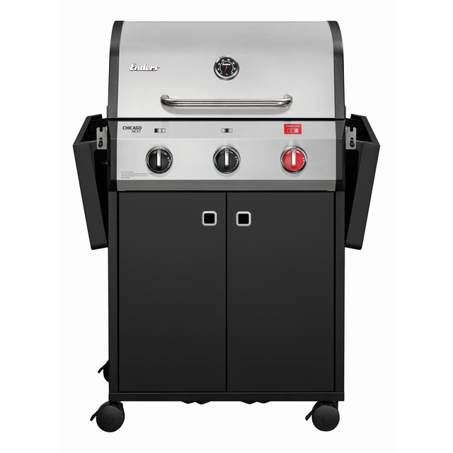 Enders Gasgrill 'Chicago Next 3 R Turbo' schwarz 124 x 108 x 51 cm