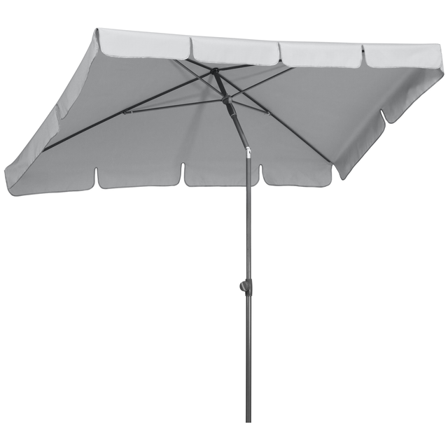 Schneider Rechteckschirm 'Aquila' knickbar 225 x 120 cm