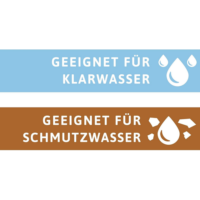 T.I.P. Schmutzwasser-Tauchpumpe 'Extrema 400/11 CX' 1500 W 24000 l/h