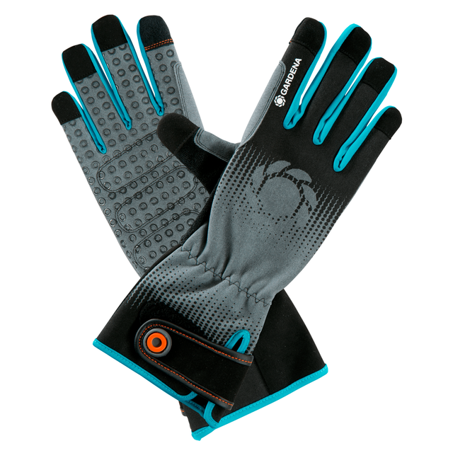 Gardena Strauchpflegehandschuhe, Größe 8/M, grau/schwarz