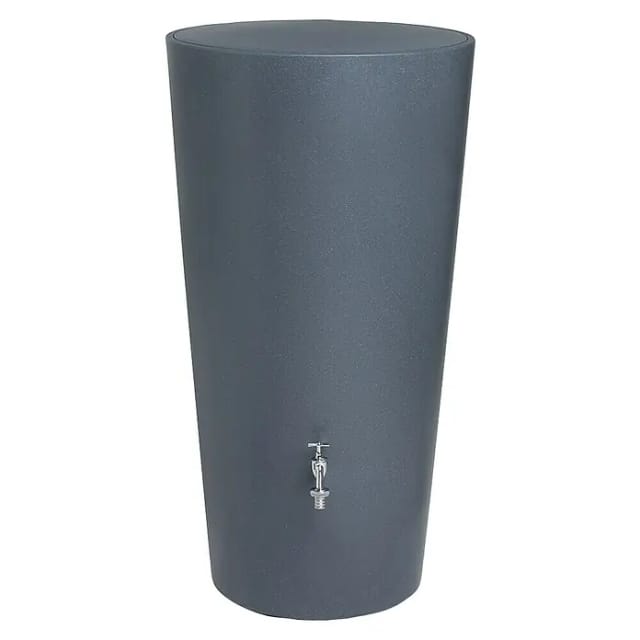 prosperplast Regentonne 'Rainbowl' grau 210 l
