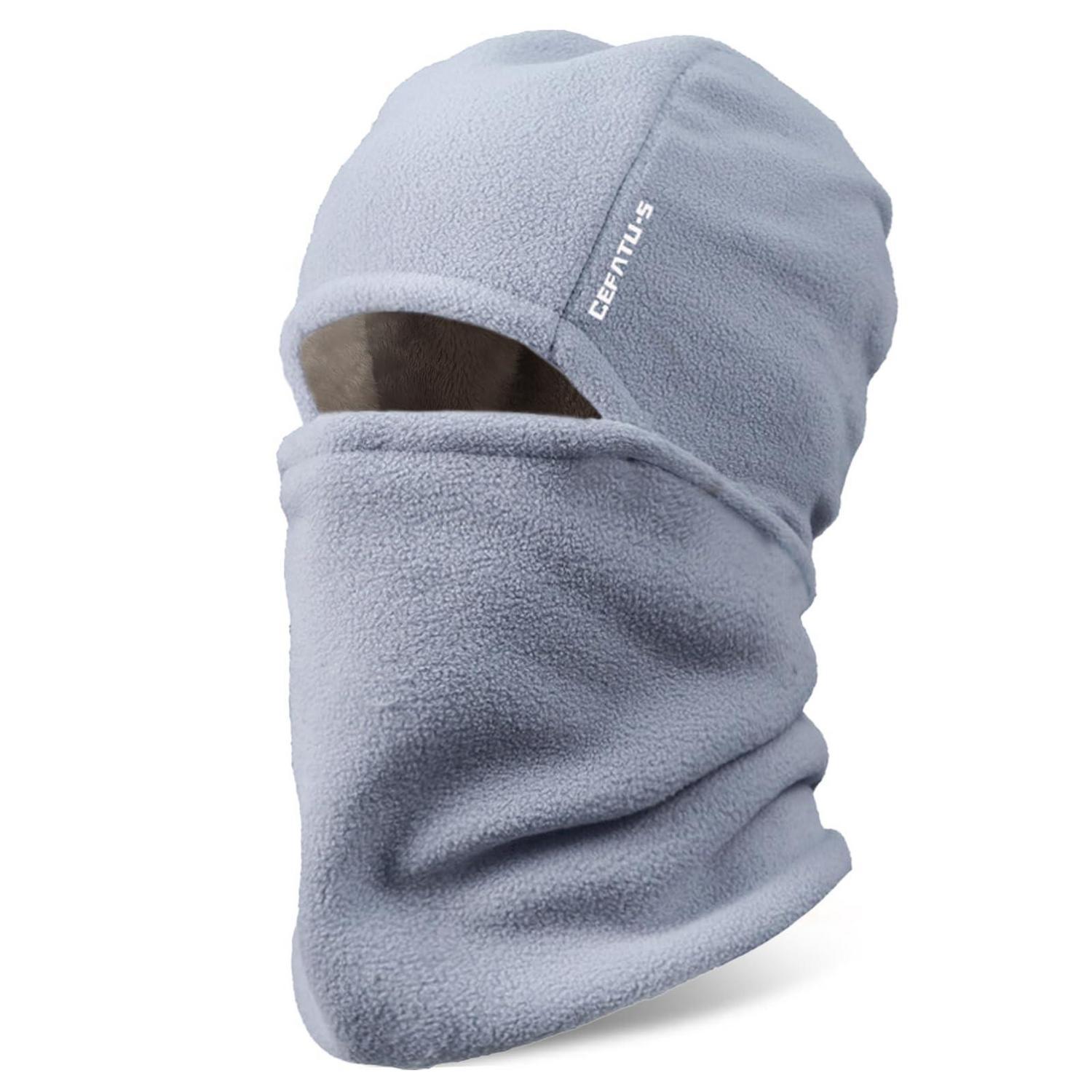 Sturmhaube Fleece Mit Kapuze Für Damen Herren, Winddicht & Warm Für Outdoor