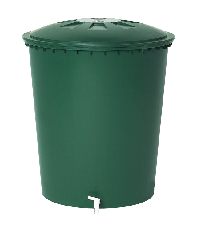 GARANTIA Regentonne 'Basic-Line' tannengrün 310 l mit Hahn