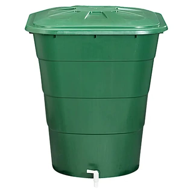 GARANTIA Regentonne tannengrün 203 l mit Hahn