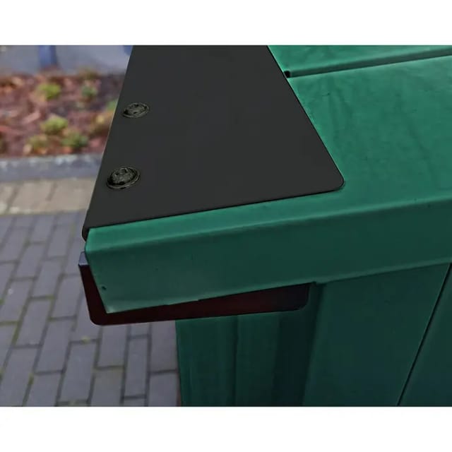 EcoStar Laubabdeckung 'SD Typ 1' schwarz für Gerätehaus