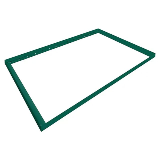 EcoStar Dachrahmen 'Berry' für Gründach GH-PD Typ 1 moosgrün 251,7 x 154,4 cm