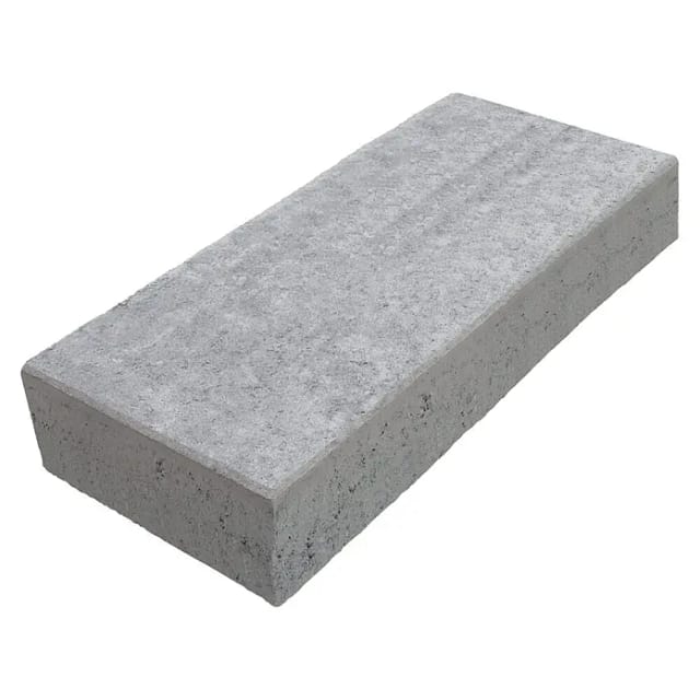 Diephaus Blockstufe Beton grau 100 x 40 x 14 cm