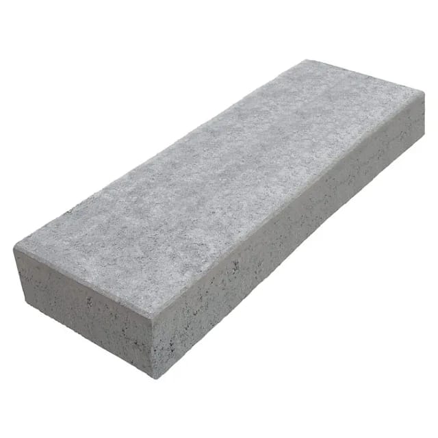 Diephaus Blockstufe Beton grau 120 x 40 x 14 cm