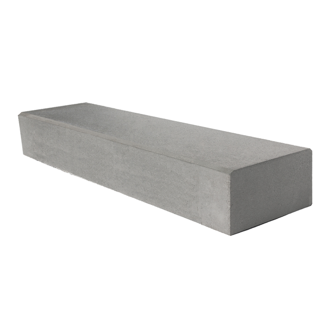 Diephaus Hohlblockstufe Beton grau 100 x 32 x 16