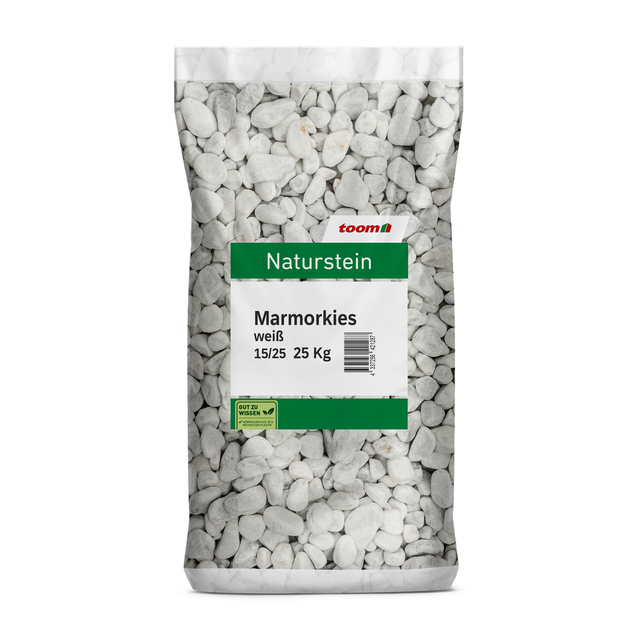 toom Marmorkies weiß 15/25 mm 25 kg
