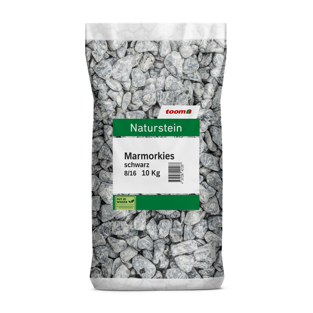 toom Marmorsplitt schwarz 8/16 mm 10 kg