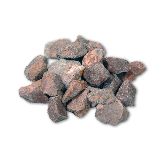 Bruchstein rot 32/56 mm 500 kg