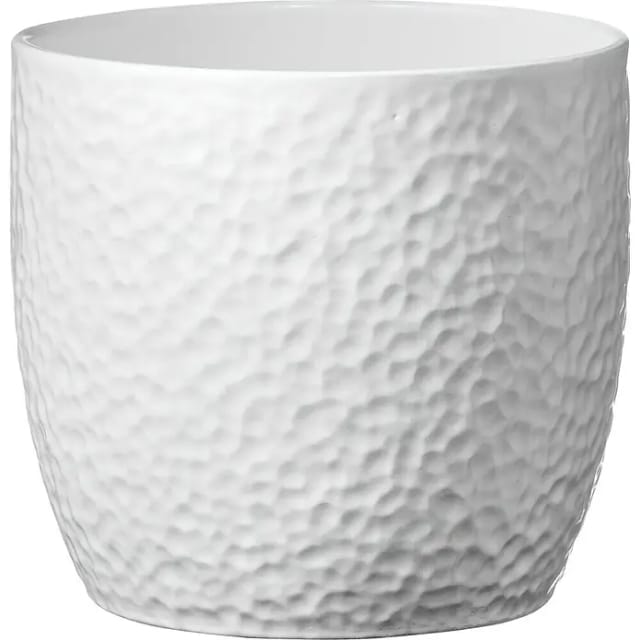 Übertopf Boston Ø 24 cm weiß