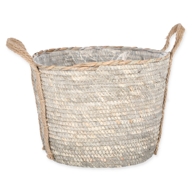 Allzweckkorb Maisblatt/Seegras natur Ø 34 x 28 cm