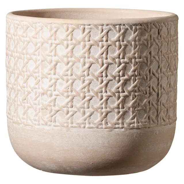 Soendgen Keramik Übertopf 'Vienna' naturbeige Ø 13 x 12 cm