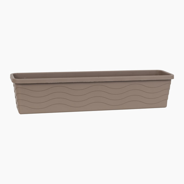 Bewässerungsblumenkasten 'Donau' taupe 75 cm