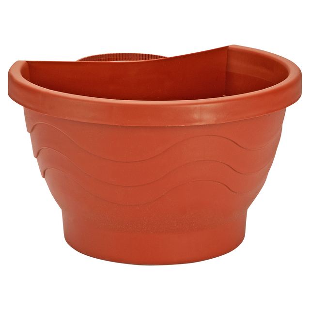 Pflanzgefäß-Set "Trento" terracotta Ø 25 cm 2-tlg.